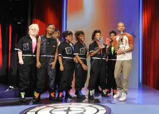 Complex Collaboration!!! - Wild Out Wednesday All Stars Complex Collaboration at 106 &amp; Park, August 1, 2012. (Photo: John Ricard / BET)