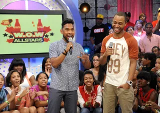 Adorn - Miguel and Terrence J at 106 &amp; Park, August 1, 2012. (Photo: John Ricard / BET)