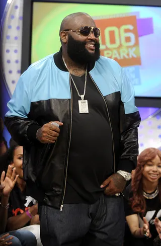 Who Said That - Rick Ross at 106 &amp; Park, July 31, 2012. (Photo: John Ricard / BET)
