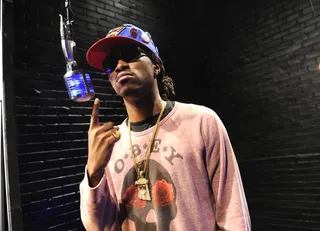 Future - ATL rapper Future is making a strong case for Rookie of the Year with his debut album, Pluto, filled with raucous hits like "Same Damn Time," which is nominated for Club Banger of the Year.  (Photo: John Ricard / BET)