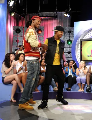 Whoa - Future takes the stage at 106 &amp; Park, July 30, 2012. (Photo: John Ricard / BET)