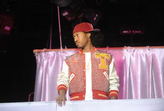 Ready - Future tapes a segment from the Crow's Next, high above the audience at 106 &amp; Park, July 30, 2012. (Photo: John Ricard / BET)