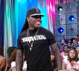 Ready - Ace Hood at 106 &amp; Park, July 23, 2012. (Photo: John Ricard / BET)