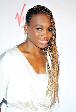 Add Color&nbsp; - A little bit of blonde never hurt nobody! Have fun like Venus and add a vibrant color to your braids.(Photo: Daniel Deme/WENN.com)