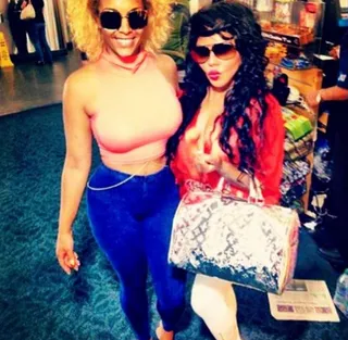 Can't F**k With the Queen Bee  - "I know you hate dyin, but you gon' die a haterI got a vision, I think for the future, baby pah Y'all nearsighted, lotta y'all, can't see that farRocks like the street light, baby watch 'em glow"(Photo: Lil Kim via Instagram)