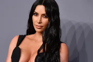 Kim Kardashian on BET Buzz 2021
