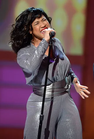 The Best Is Yet to Come  - Tune into Bobby Jones Gospel this Sunday at 9A/8C to see Erica Campbell hit the stage. (Photo: Jason Kempin/Getty Images for BET)