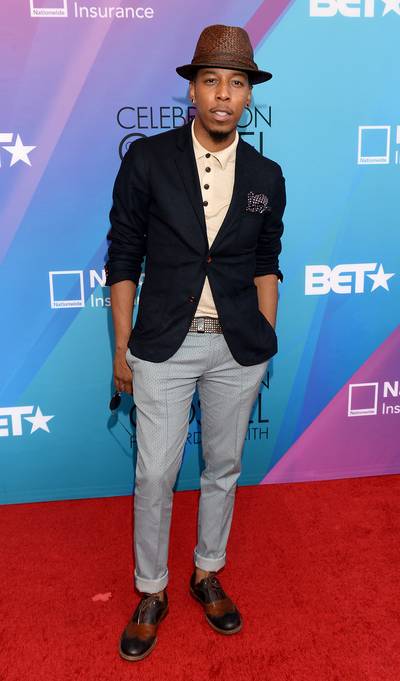 Fashion Statement - When your name is Deitrick Haddon, you may keep it casual, but whenever you do, you keep it as classy as ever. With his fedora and brown saddle shoes, he might as well be called the Pharrell of the gospel world because every outfit is a moment to remember. (Photo: Jason Kempin/Getty Images for BET)