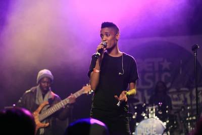 Syd Tha Kyd - L.A. native Syd Tha Kyd was born into music, as her mother aspired to be a DJ and her Jamaican father was a reggae producer. At 14, she built a recording studio in her house. Syd rose to fame as producer of the Odd Future sub-group The Internet. She was also the lead producer of Mac Miller's Live From Space (2013). As a vocalist, keyboardist and DJ, Syd is committed to her craft.(Photo: Rahav Segev/Getty Images for BET)