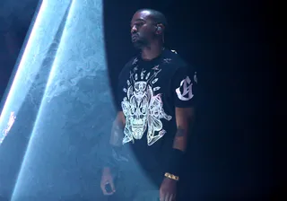 Best Live Performer: Kanye West - Besides being the biggest rock star in hip hop, Kanye West's live performance skills are some of the best in the music game which earned him the award for this year's Best Live Performer. Seriously though, have you seen the Yeezus Tour? The best.  (Photo: Jonathan Leibson/Getty Images for Samsung)