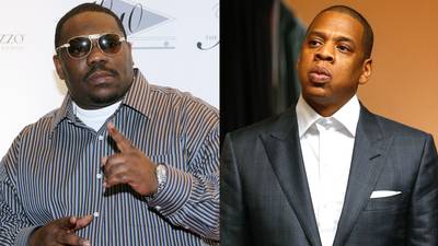 Beanie Sigel and Jay Z - When the Roc broke up, it left plenty of hurt feelings. Chief among the relationships that never reached their previous heights was&nbsp;Jay Z and Beanie Sigel’s, as over the last few years, Beans has come at Hov in both interviews and on wax. Here and there, Jay has returned the favor with subliminal jabs in his rhymes — though he did call out Beans by name on “Pound Cake.”(Photos: Ethan Miller/Getty Images; Otto Greule Jr/Getty Images)