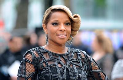 Mary J. Blige, @maryjblige - Tweet: &quot;Well welcome home ‪@freeremyma!! djkhaled ‪#GrindModeAlready ‪#Ilovethat&quot;Ms. Mary Jane was one of many celebs to welcome the Bronx Bombshell back to the free world.&nbsp;(Photo: Stuart Wilson/Getty Images)