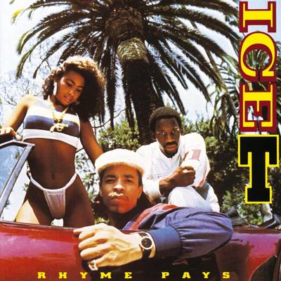 Ice-T, Rhyme Pays - Owning the distinction of being the first rap album to be branded with a Parental Advisory warning, Ice-T's 1987 release kicked down doors for gangsta rap.(Photo: Sire/Warner Bros Records)