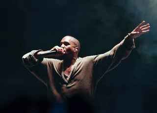 Kanye West - Yeezy may be punp faking the release of his anticiapted album SWISH, but his beats are all too real. He continues to prove why he's one of the greatest. (Photo: Brian Gove/WireImage)