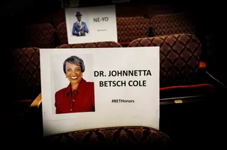 Dr. Johnnetta Betsch Coleman | Seat: A-102 - (Photo: Brad Barket/BET/Getty Images)
