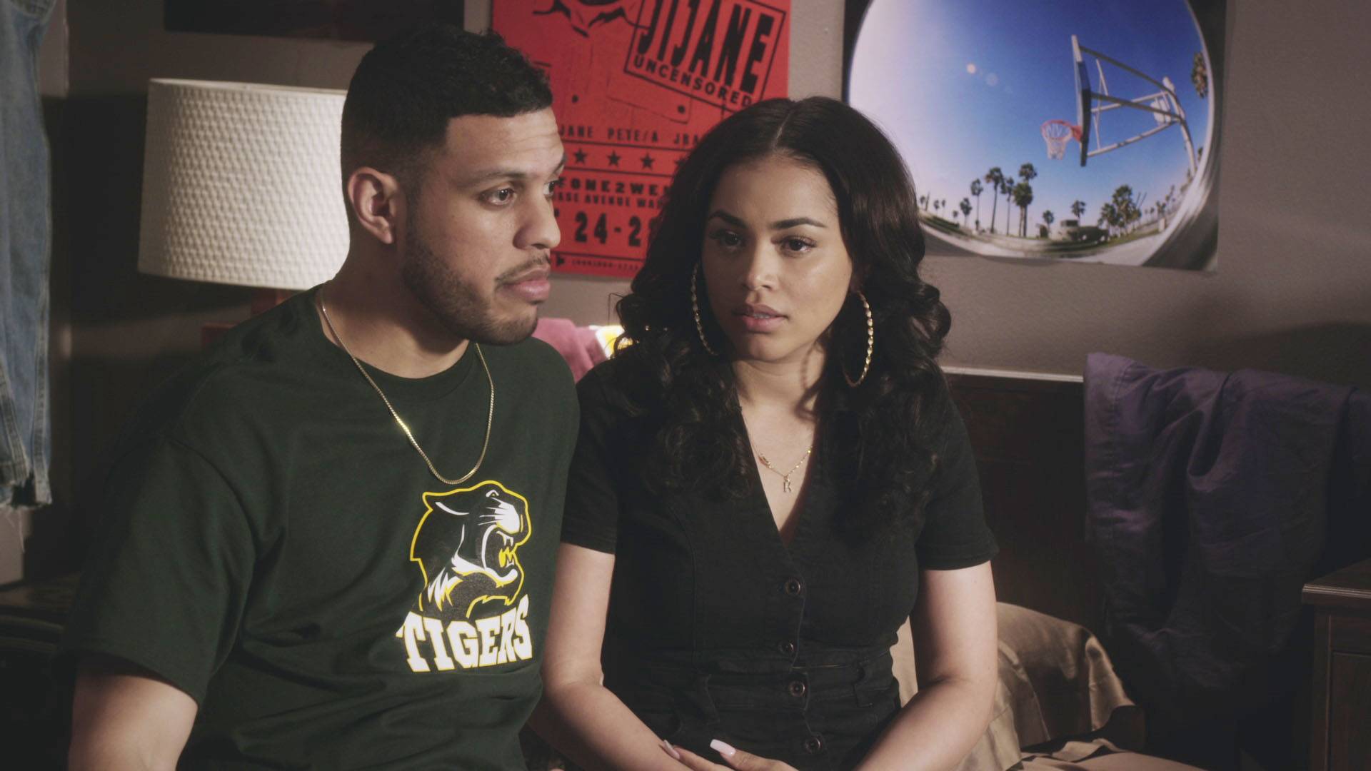 Lauren London & Sarunas Jackson. on season 1 of BET's Games People Play.