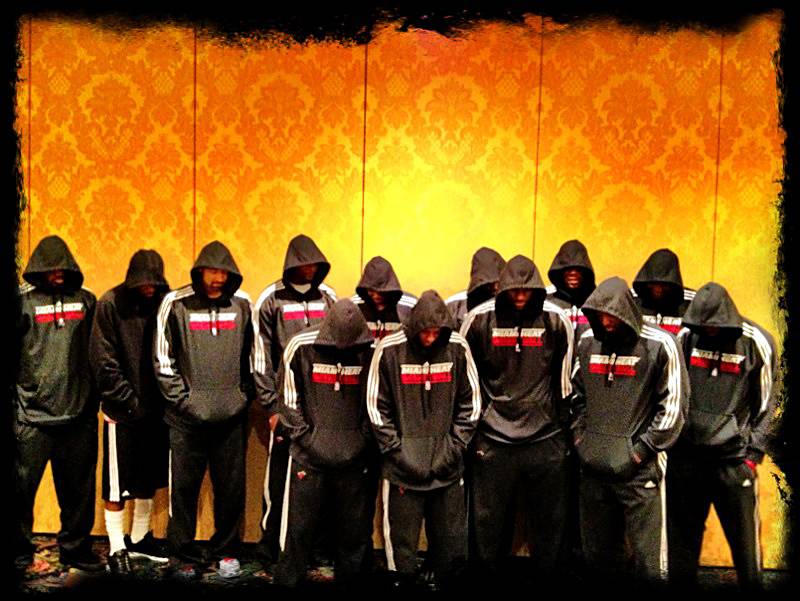 The Miami Heat\r - The man many called selfish after his much hyped televised &quot;decision&quot; to leave the Cleveland Cavaliers for the Miami Heat last year led a selfless act, encouraging his teammates to pose for this photo, that he later tweeted with the statement, &quot;#WEWANTJUSTICE.&quot; James, who is the father of two young boys said, &quot;It was very emotional, an emotional day for all of us. Taking that picture, we're happy that we're able to shed light on the situation that we feel is unjust.&quot; And fellow teammate Dwayne Wade, also a father of two boys, shared, &quot;This situation hit home for me because last Christmas, all my oldest son wanted as a gift was hoodies. So when I heard about this a week ago, I thought of my sons. I'm speaking up because I feel it's necessary that we get past the stereotype of young, Black men.&quot; A powerful statement from Trayvon Martin's favorite NBA team.\r(Photo: Lebron James via Twitter)