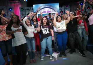 Oh Yeah! - Audience members at 106 &amp; Park, March 22, 2012. (Photo: John Ricard / BET)