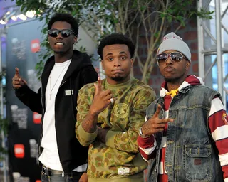 Southern Pride - Travis Porter makes no secret about the fact that they rep the South and are ATLiens to be reckoned with.(Photo: Jeff Daly/PictureGroup)