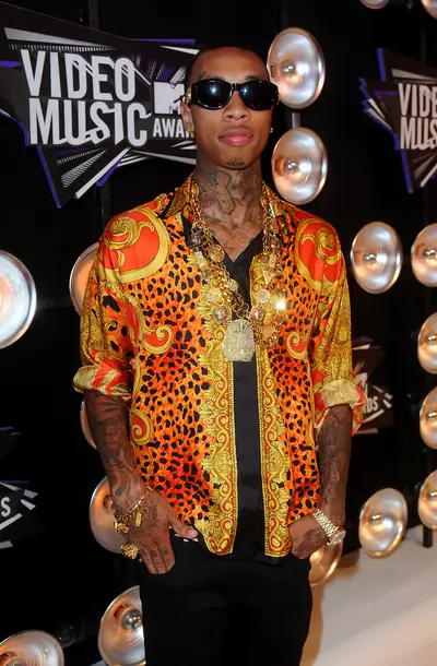 Tyga (@Tyga) - TWEET: &quot;S*** happens and as a Man I deal with those decisions I make..&quot;   Tyga reflects on the shooting incident at his show in Omaha, Nebraska.(Photo: Anthony Harvey/PictureGroup)