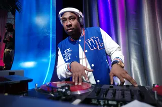 DJ D Strong - DJ D Strong at 106 &amp; Park, March 22, 2012. (Photo: John Ricard / BET)