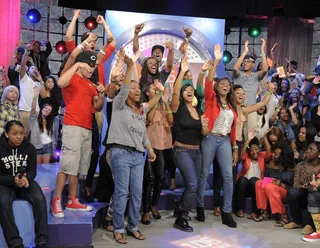 Time to Get Live - Livest audience at 106 &amp; Park, March 22, 2012. (Photo: John Ricard / BET)