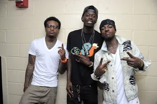 Tell Me This - Travis Porter at 106 &amp; Park, March 23, 2012.(Photo: John Ricard/BET)