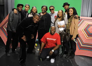 The Crew - Diggy Simmons backstage at 106 &amp; Park, March 20, 2012. (Photo: John Ricard/BET)
