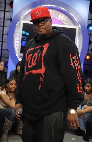 Pimping - E-40 at 106 &amp; Park, March 23, 2012.(Photo: John Ricard/BET)