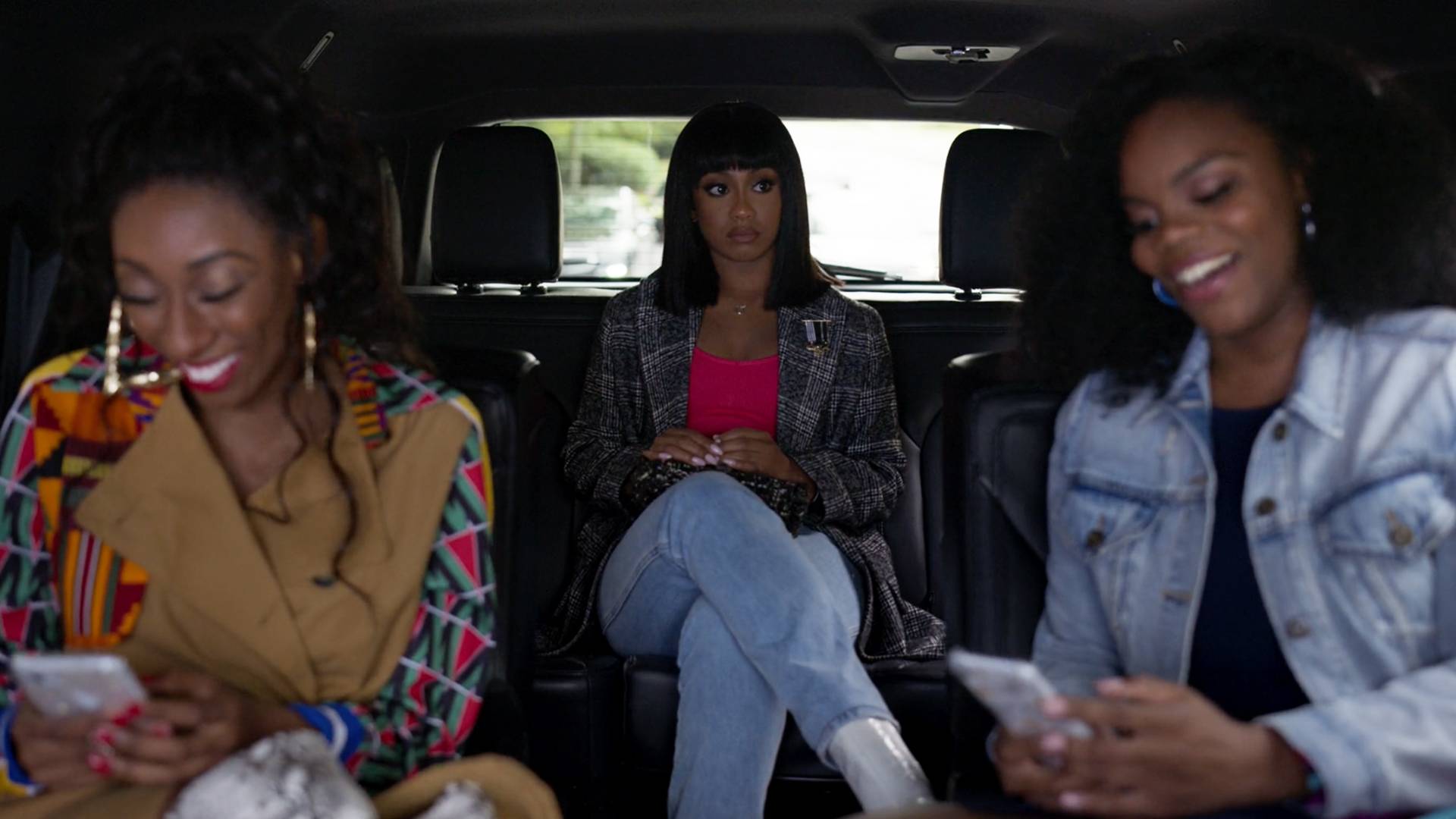 LaLa Milan, Tetona Jackson, and Brittany Inge on season 1 of BET's 'Boomerang'.