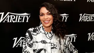 Rosario Dawson, from the series DMZ, poses at the Variety Studio at SXSW 2022 at JW Marriott Austin on March 12, 2022 in Austin, Texas. 