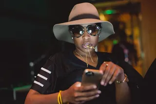 Blowin' Up My Cell - "Don't be blowin' up my phone and don't be leavin' voice messages / Said 'I can do you right, do you better than your exes' / I told that n***a to stop it, he was talkin' out his necklace / See the difference with me, I never needed n****s ever / I'll leave 'em where I met 'em, I ain't trippin' off no ever." — "Back Up" (Photo: Dej Loaf via Instagram)