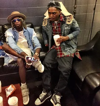 London on the Track - For years, these two have collaborated tirelessly on mixtape after mixtape. London on the Track gained a ton of notoriety from his work on Young Thug's Slime Season 3 and Rich Gang's&nbsp;Tha Tour: Part 1. You may remember the track "Lifestyle" that was the summer anthem of 2014 or "About the Money," which bumped loud through the radio airwaves.&nbsp;(Photo: London on the Track via Instagram)