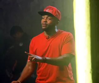 And the Winner Is... - Hot 16 winner Star Life got his shot during this year's cypher alongside of Lil' Kim! If that wasn't enough, Star Life was is great company with some of the leaders of the new school during this cypher. (Photo: Bennett Raglin/BET/Getty Images for BET)