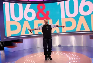 Bow Wow's Feeling Free - Host Bow Wow stretches out on the 106 stage. (Photo:&nbsp; Bennett Raglin/BET/Getty Images)