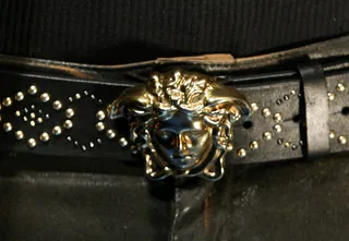 Check the Belt - Versace all over! See Takeoff's Versace belt. (Photo:&nbsp; Bennett Raglin/BET/Getty Images)