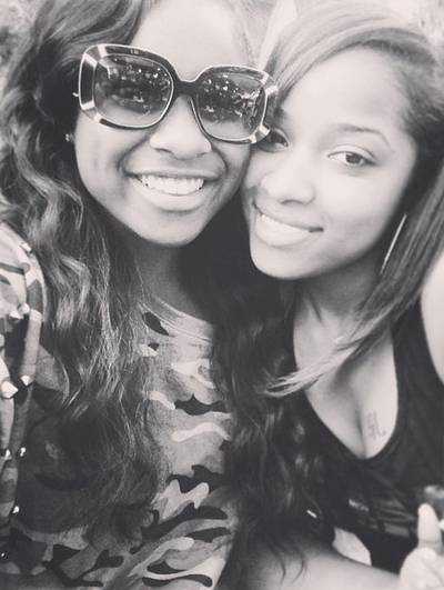 Toya Wright and Reginae Carter  - Toya Wright and Reginae Carter (whose father is Lil Wayne) look more like sisters than mother and daughter. Whatever these two are doing to stay fly is clearly working.  (Photo: Toya Wright via Instagram)