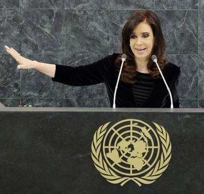 President on the Mend - Argentina's President Cristina Fernandez underwent surgery on Tuesday to relieve pressure on her brain two months after she suffered a head injury. Doctors say the surgery went well and she is expected to make a full recovery. (Photo: Justin Lane-Pool/Getty Images)