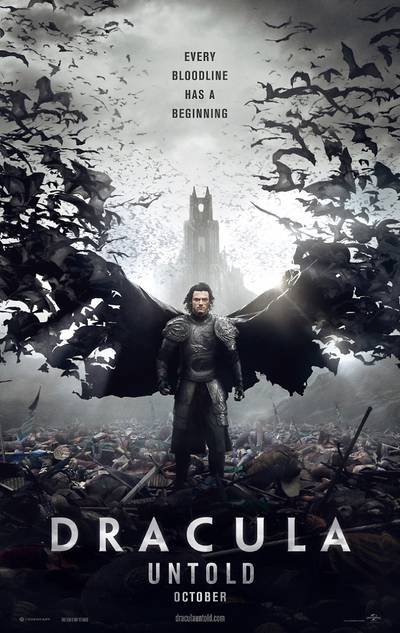 Dracula Untold: October 10 - The Prince of Darkness tale gets a reboot just in time for the spookiest month of the year. Luke Evans (Fast &amp; Furious 6) stars as the man who makes the transformation into Dracula by making a deal with supernatural forces.  (Photo: Universal Pictures)
