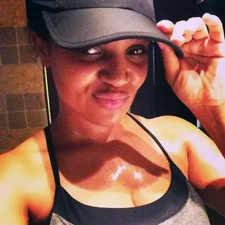 Kyla Pratt&nbsp;@kylapratt - Anyone can take a selfie, but it takes a real champ to share a post-workout selfie. Even glistening with sweat, the actress looks happy, and most importantly, healthy!(Photo: Kyla Pratt via Instagram)