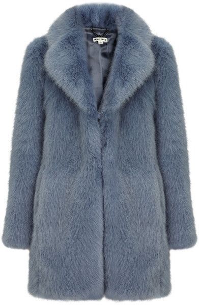 whistles kumiko faux fur coat