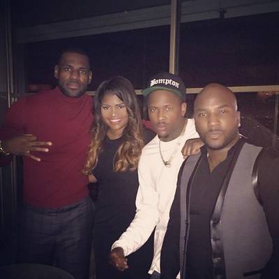 Karen Civil, @karencivil - Earlier this week at Soho House in West Hollywood, Karen Civil got together with LeBron James, YG and Young Jeezy to celebrate at the #SurvivorsRemorse party truly exhibiting Black excellence.   (Photo: Kaeren Civil via Instagram)
