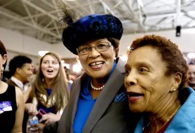Rep. Alma Adams, North Carolina - Alma Adams made history when she became the 100th&nbsp;woman to be elected to Congress. The former state representative was elected to complete the final weeks of Rep. Mel Watt's term, which was unrepresented since he stepped down 10 months ago to head the Federal Housing Finance Agency, and to a full two-year term. She is hoping to be assigned to the Financial Services and Education and the Workforce committees.  (Photo: Chris Keane/Landov)