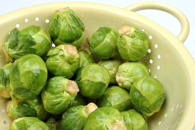 Brussels Sprouts - Want clear, glowing skin? Eat more fiber! Here’s why: when things get backed up in your digestive tract, blemishes are common side effects. One cup of cooked Brussels sprouts contains four grams of dietary fiber, or about 13 percent of the recommended daily value. (Photo: DPA /LANDOV)