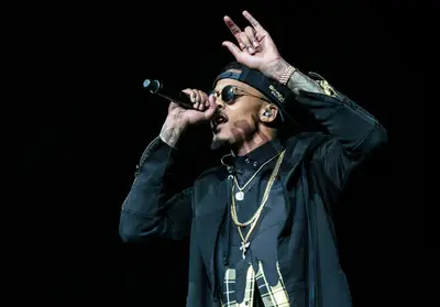 The New Face of R&amp;B - August Alsina moves the crowd with his smooth crooning at the Palace of Auburn Hills in Auburn Hills, Michigan.(Photo: Scott Legato/Getty Images)