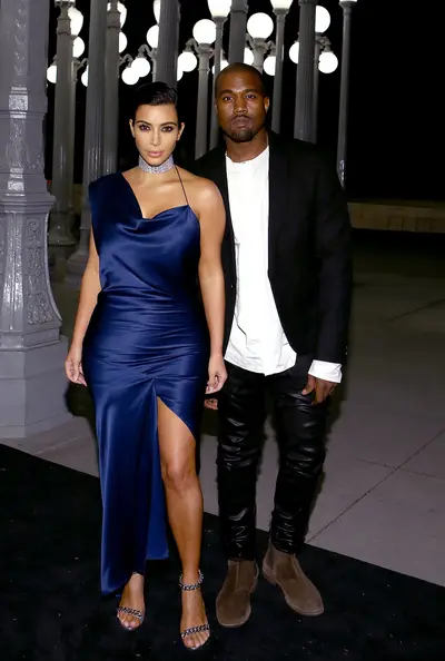 Fashion First - Kanye West and Kim Kardashian&nbsp;make a striking pair at the 2014 LACMA Art + Film Gala honoring Barbara Kruger and Quentin Tarantino presented by Gucci at the Los Angeles County Museum of Art.(Photo: Rich Polk/Getty Images for LACMA)