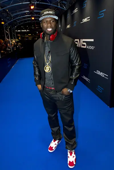 Stay Grindin' - Curtis &quot;50 Cent&quot; Jackson&nbsp;promotes his new SMS Audio headphones at the Heineken Music Hall in Amsterdam.(Photo: WENN.com)