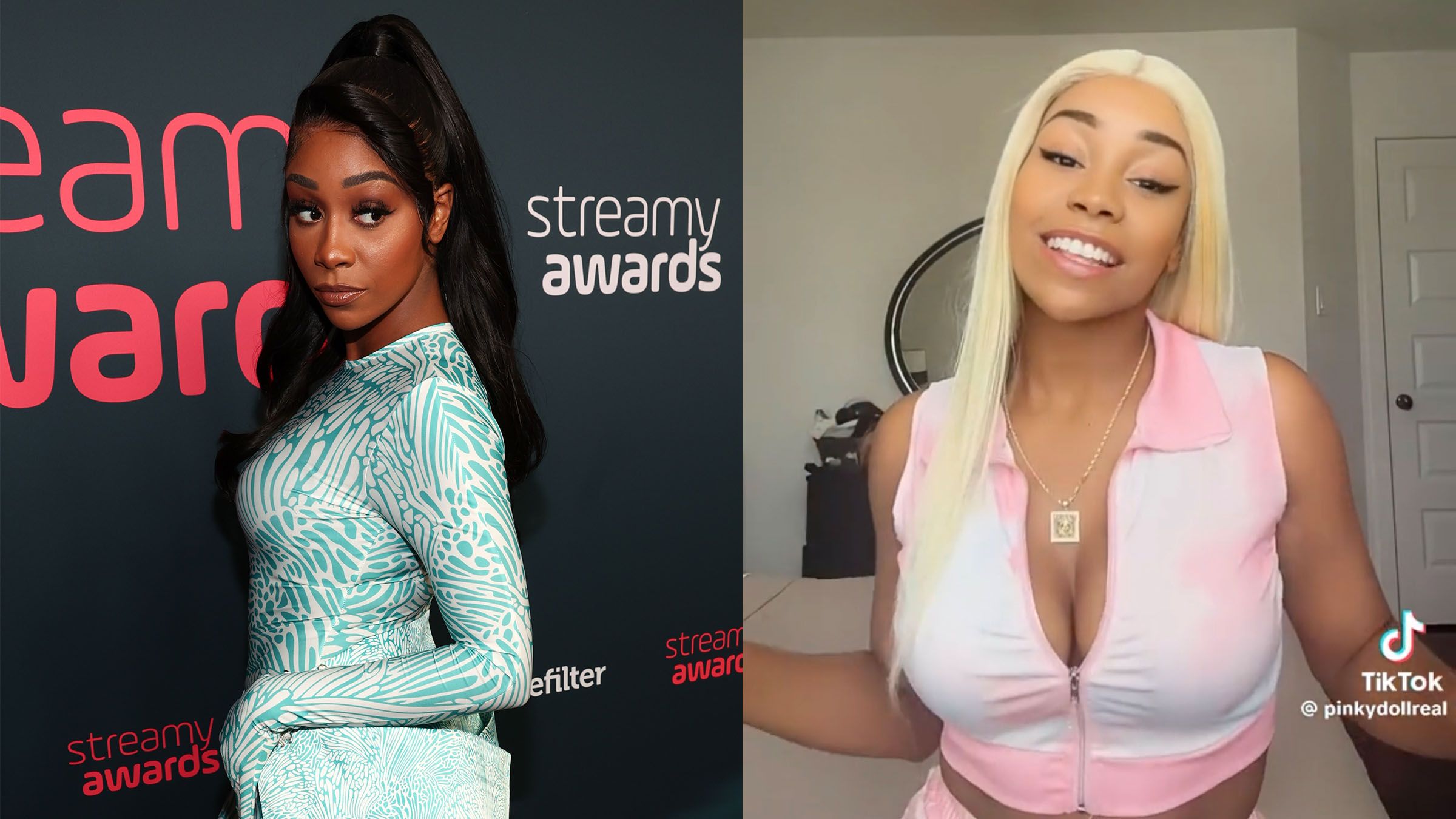 TikTok Star Pinkdoll Shuts Down ‘Light Skin Fishing’ Claims Following