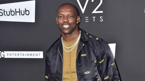 MIAMI BEACH, FLORIDA - FEBRUARY 01: Terrell Owens attends Sports Illustrated The Party Brought To You By The Undisputed Group And ABG Entertainment With DaBaby, Black Eyed Peas, And Marshmello at Fontainebleau Hotel on February 01, 2020 in Miami Beach, Florida. (Photo by FilmMagic for Sports Illustrated)