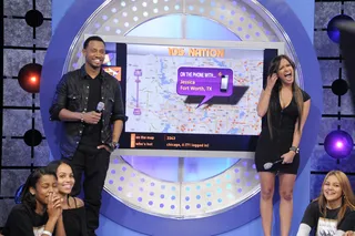 106 Watch The Throne Giveaway - Jay-Z and Kanye's "Watch The Throne" tour was one of the hottest tickets in town, and 106 &amp; Park gave 106 Nation members tickets to go see the duo tear the stage up!(Photo: John Ricard / BET)